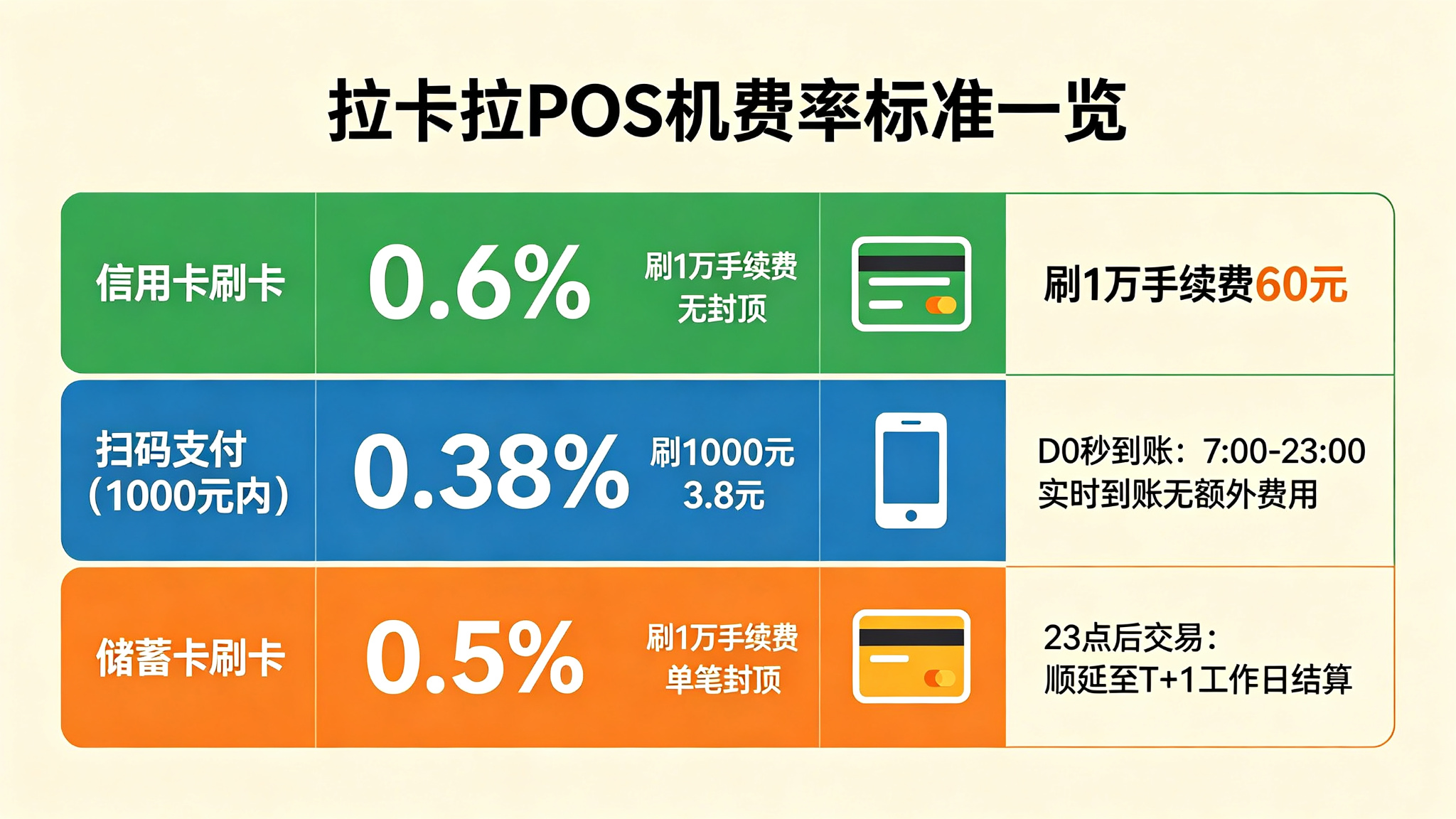 拉卡拉POS机