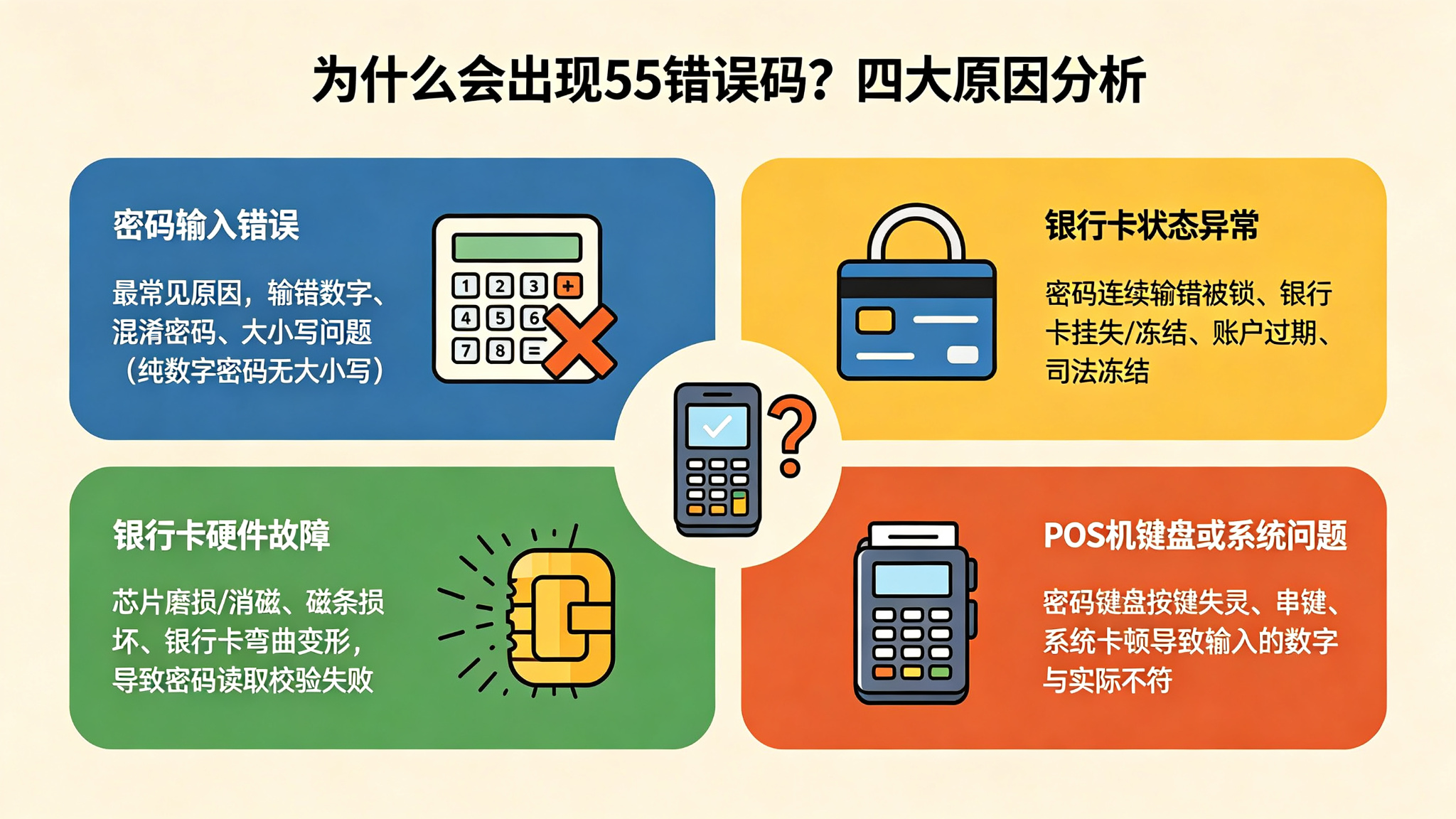 POS机错误码解析
