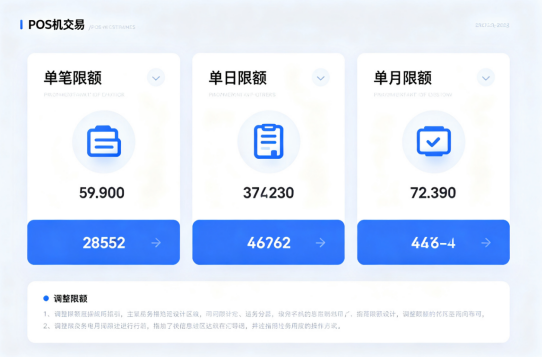 拉卡拉POS机限额