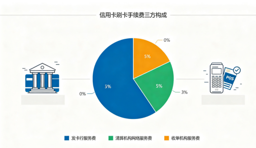 拉卡拉POS机费率组成部分